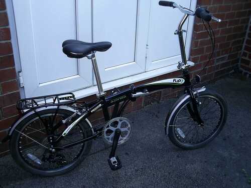 ADULT FOLDING BIKE FLIP 7 SP ALLOY FR 20