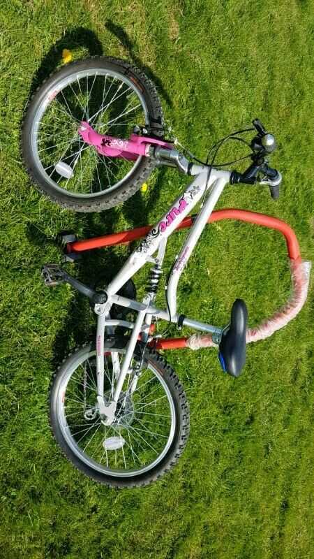 Apollo Pure fs 12 inch frame girls full suspension mountain bike for sale in ver