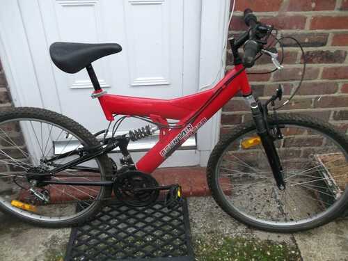 MOUNTAIN STORM BASIC FULL SUSENSION MOUNTAIN BIKE, 18