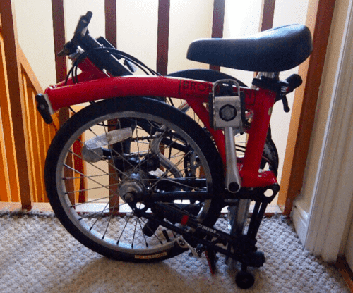 Classic Red and Black Brompton Bike - ***FAST WORLDWIDE SHIPPING***