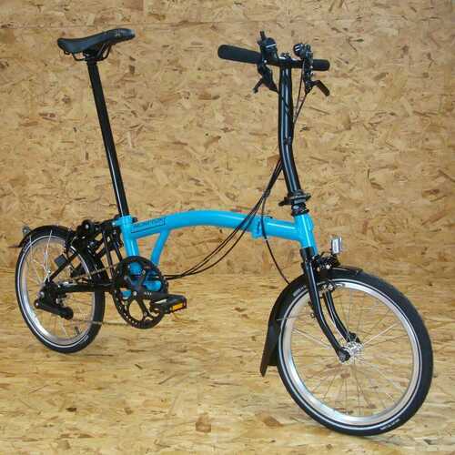 Brompton S6L Blue Lagoon Black Edition ***Limited Stock until January***