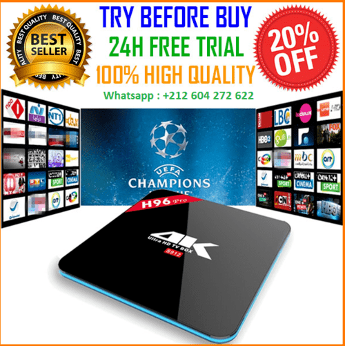 IP TV 1 Year PREMIUM Subscription (ANDROIDSMARTERSBOXM3U) + FREE TEST