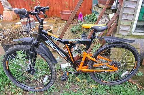 Boss Shock Orange 26 inch Wheel Size Mens Mountain Bike