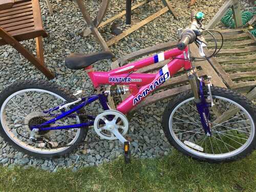 Ammaco Panther 6 Speed Girls Mountain Bike 20