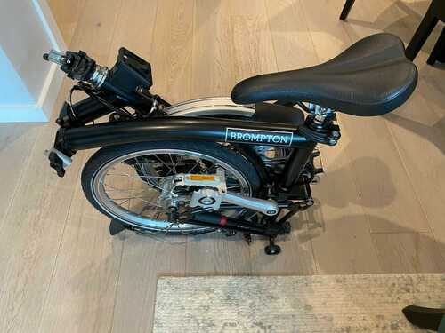 Brompton M6L Folding Bike (NewOriginal Foldable Bicycle with 6 Gears)