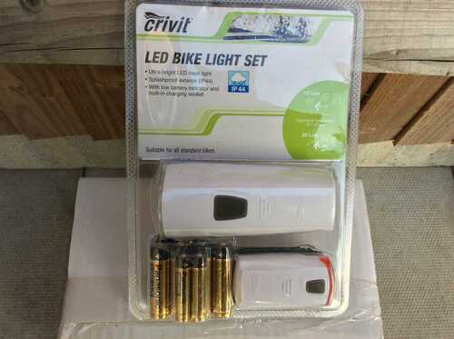 Led Bike Light Boxed New