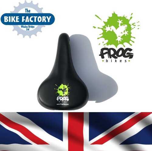 Frog bike seat- Frog 62 to 69 - Green splat Logo - Fast P+P