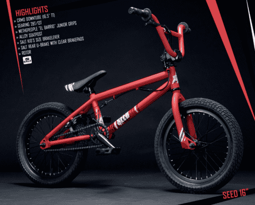 WeThePeople SEED 16 inch BMX