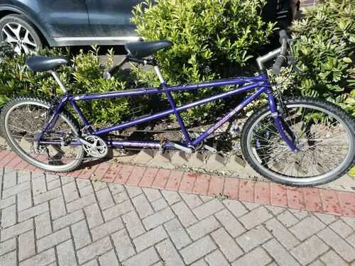 Dawes Kickback two tandem, MTB style in excellent condition.