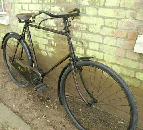 24  Golden Sunbeam bicycle, vintage